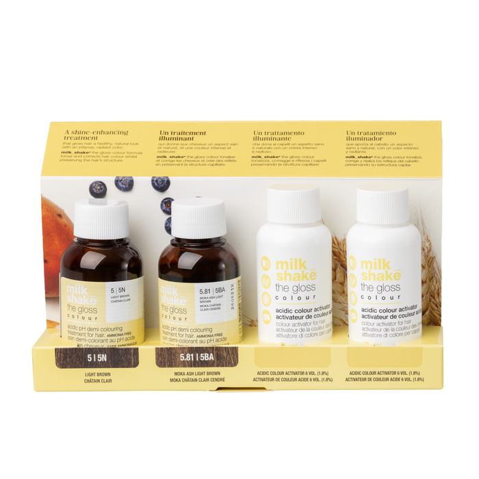 The Gloss BRUNETTE KIT + GRATIS aplikator