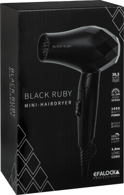 Efalock Black Ruby mini fen