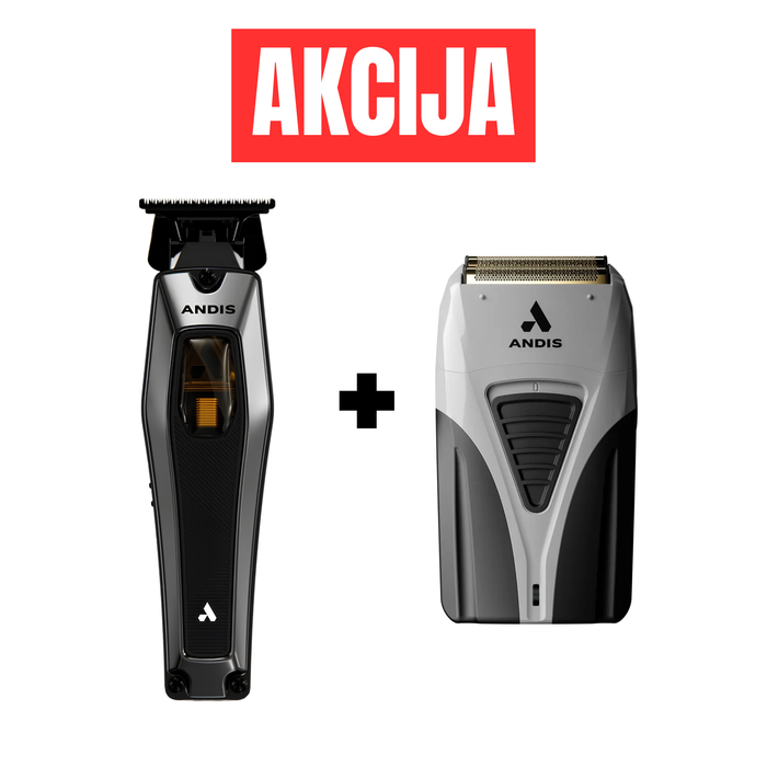 ANDIS RECON CLIPPER + PROFIL SHAVER TS2
