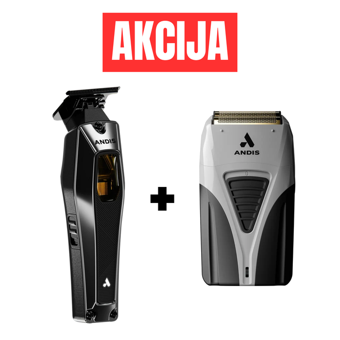 ANDIS RECON TRIMMER + PROFIL SHAVER TS2