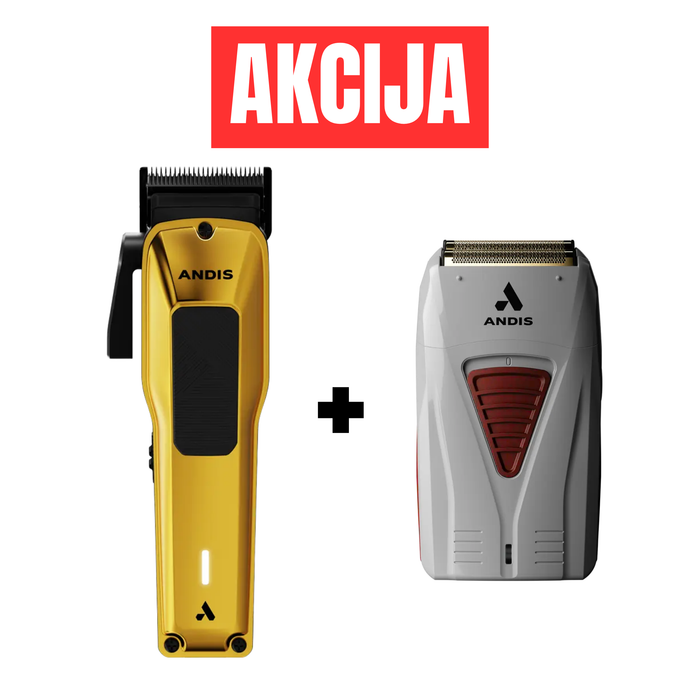 ANDIS PHENOM CLIPPER + PROFIL SHAVER TS1