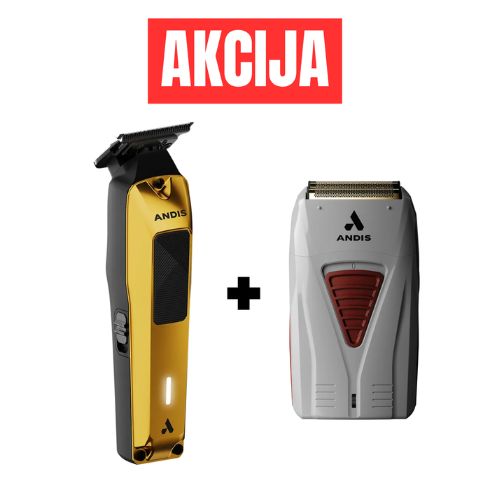 ANDIS PHENOM TRIMMER + PROFIL SHAVER TS1