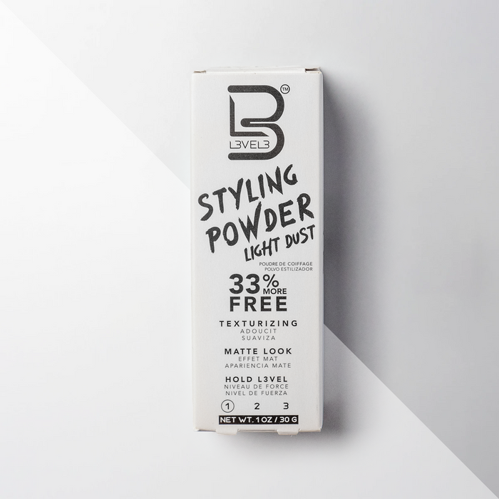 L3VEL3 LIGHT HOLD STYLING POWDER - Lahek prašek za oblikovanje las