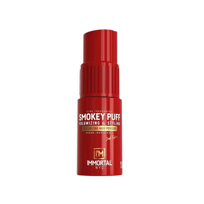 IMMORTAL NYC SMOKEY PUFF VOLUMIZING & STYLING POWDER WAX RED - sprej za volumen z mat učinkom