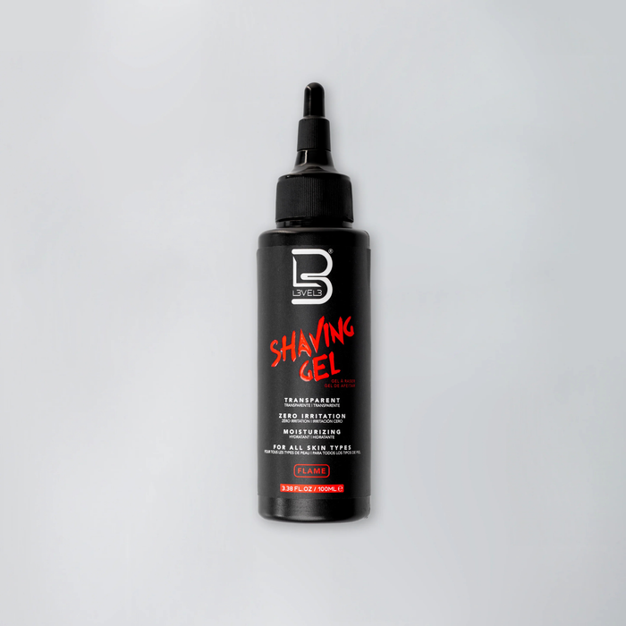 L3VEL3 SHAVING GEL FLAME - Gel za britje
