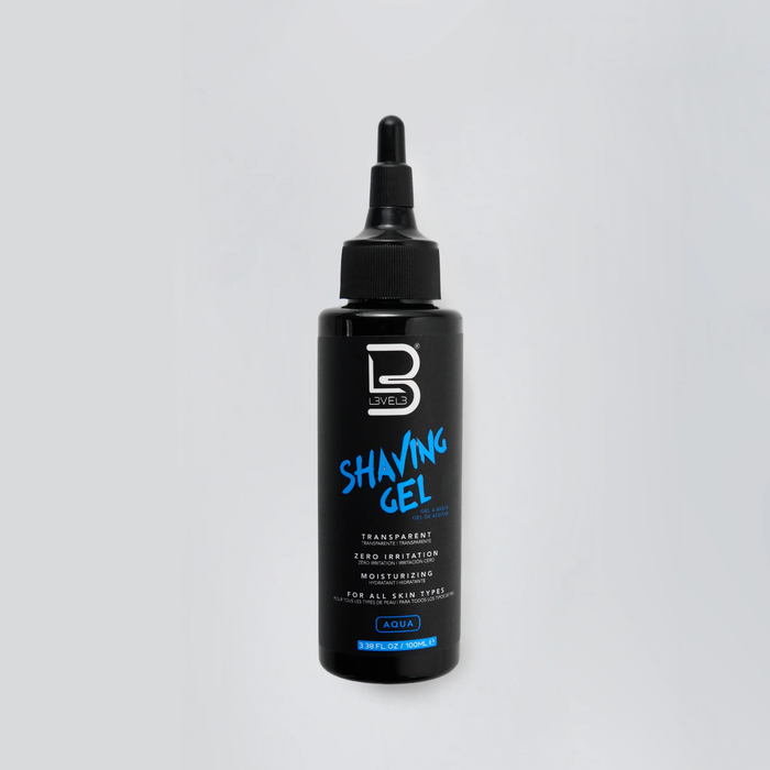 L3VEL3 SHAVING GEL AQUA - Gel za britje
