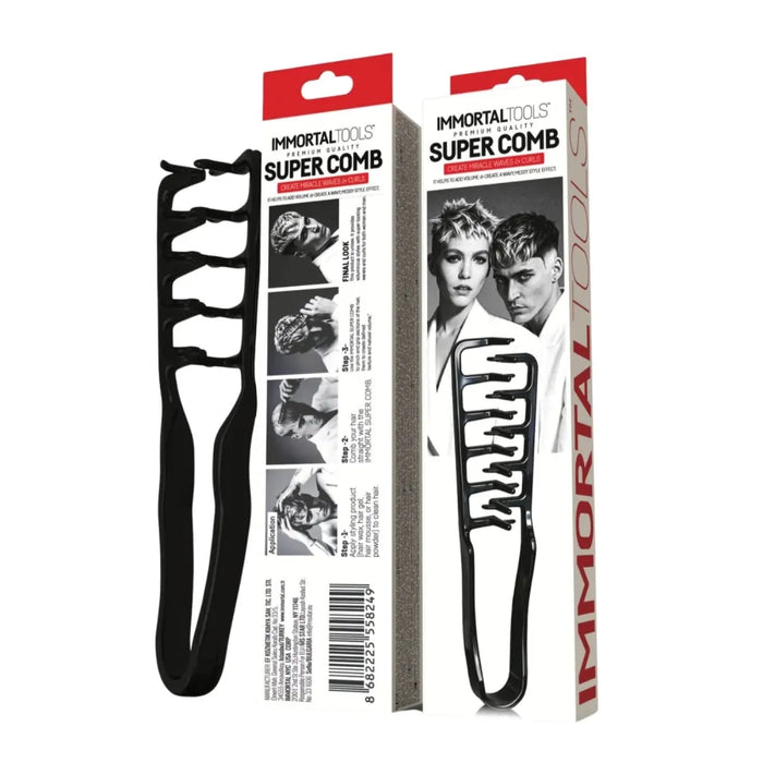 IMMORTAL TOOLS SUPER COMB (MIRACLE WAVES & CURLS) - Glavnik za oblikovanje kodrov