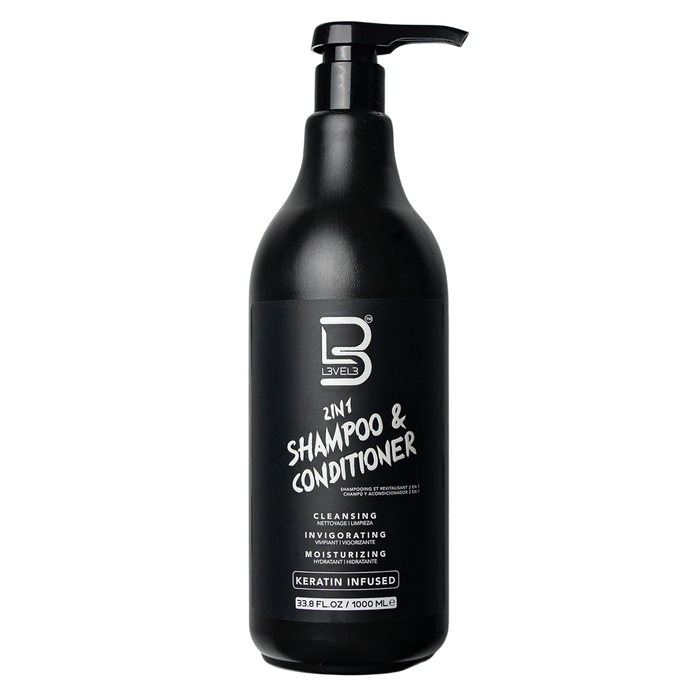 L3VEL3 2 IN 1 SHAMPOO & CONDITIONER 1000 ml