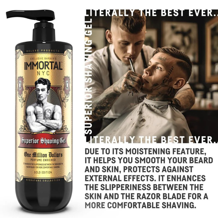 IMMORTAL ONE MILLION  AFTERSHAVE BALSAM 500ml