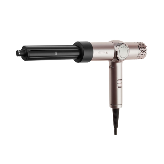 Efalock LUMYNA 2v1 - Digitalni fen & kodralnik 2v1 + DARILO 2 Aircurl nastavka za kodranje las