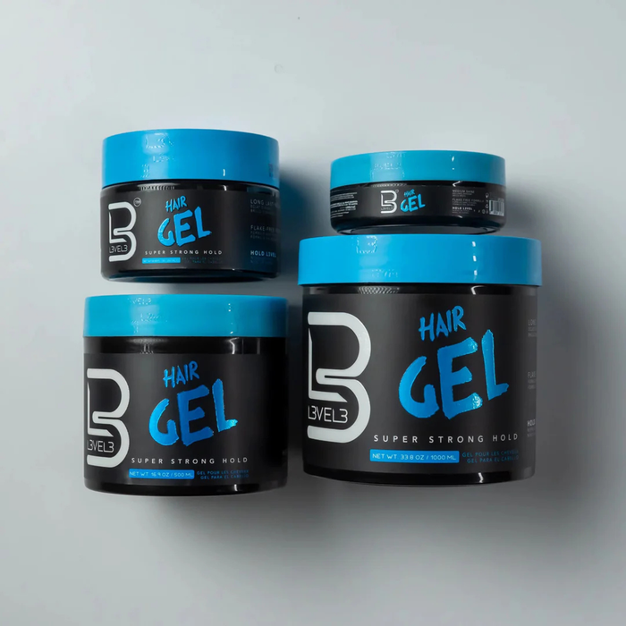 L3VEL3 HAIR GEL - Močan gel za oblikovanje las