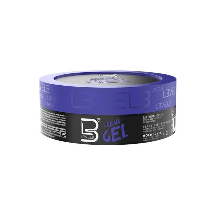 L3VEL3 CREAM GEL - Srednje močan gel za oblikovanje las