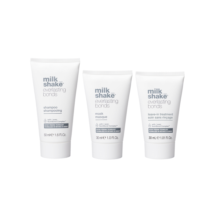 TRAVEL SIZE Everlasting Bonds "Intensive" paket Šampon + Maska + Leave-in + GRATIS torbica