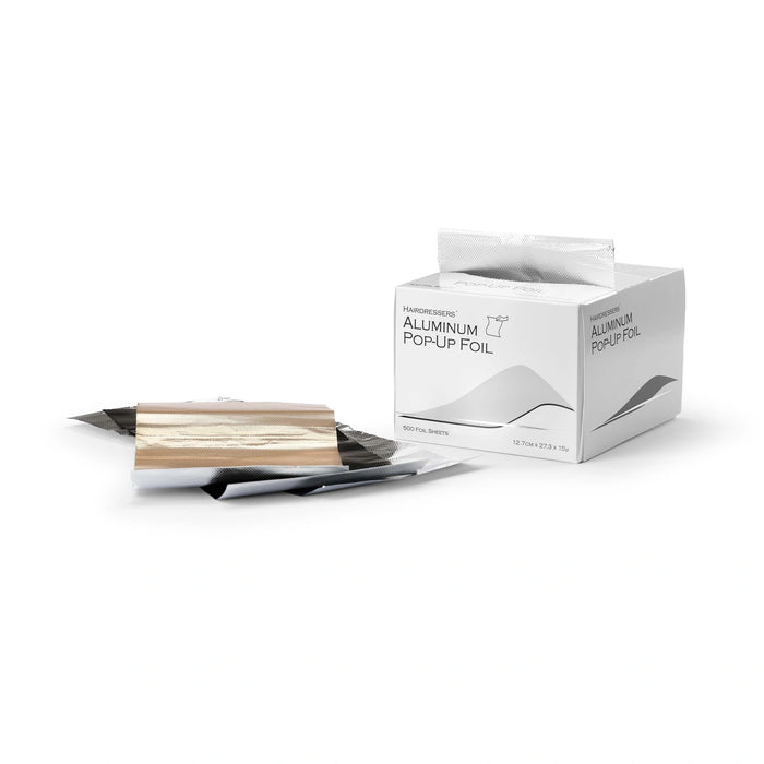 Folija ALUMINIUM v lističih silver 500kos