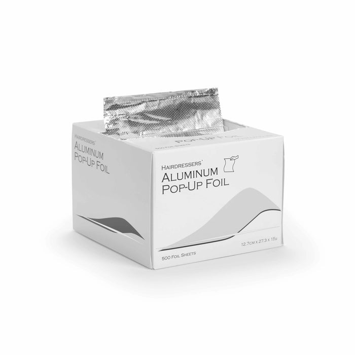 Folija ALUMINIUM v lističih silver 500kos