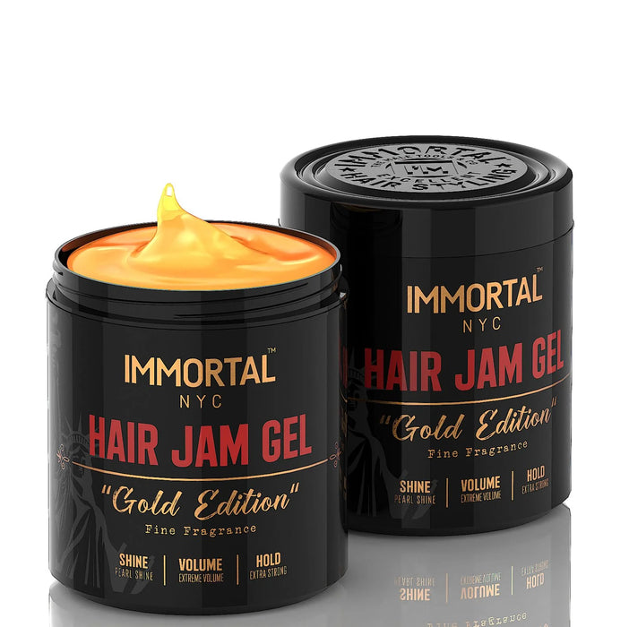 IMMORTAL NYC GOLD EDITION HAIR STYLING GEL 500ML