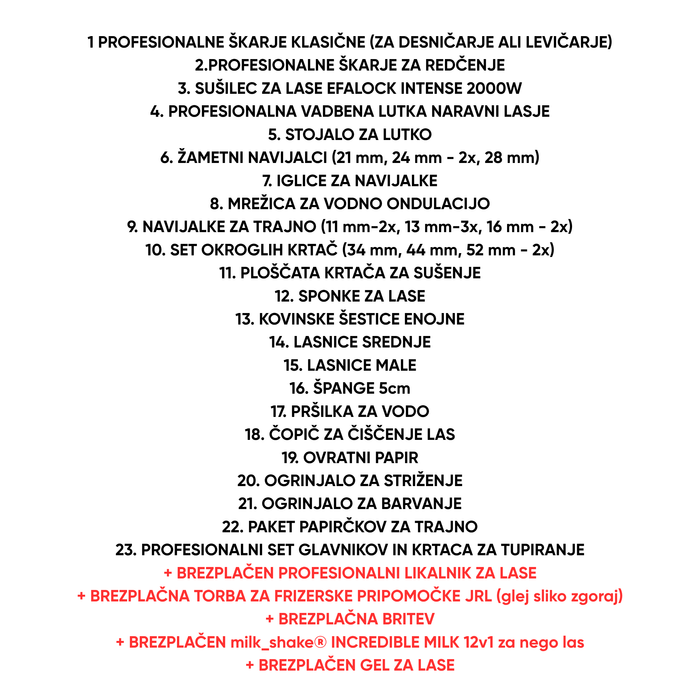 Šolski paket za SFŠ Ljubljana 2026/2027