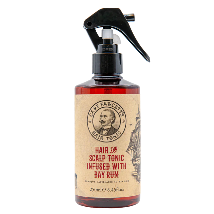 Captain Fawcett’s Bay Rum Hair Tonic 250ml
