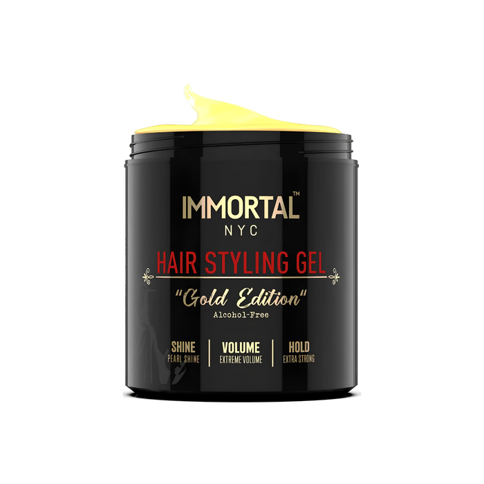 IMMORTAL NYC GOLD EDITION HAIR STYLING GEL 500ML