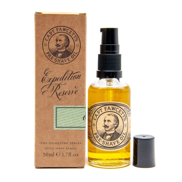Captain Fawcett's Expedition Reserve Pre-Shave Oil 50ml