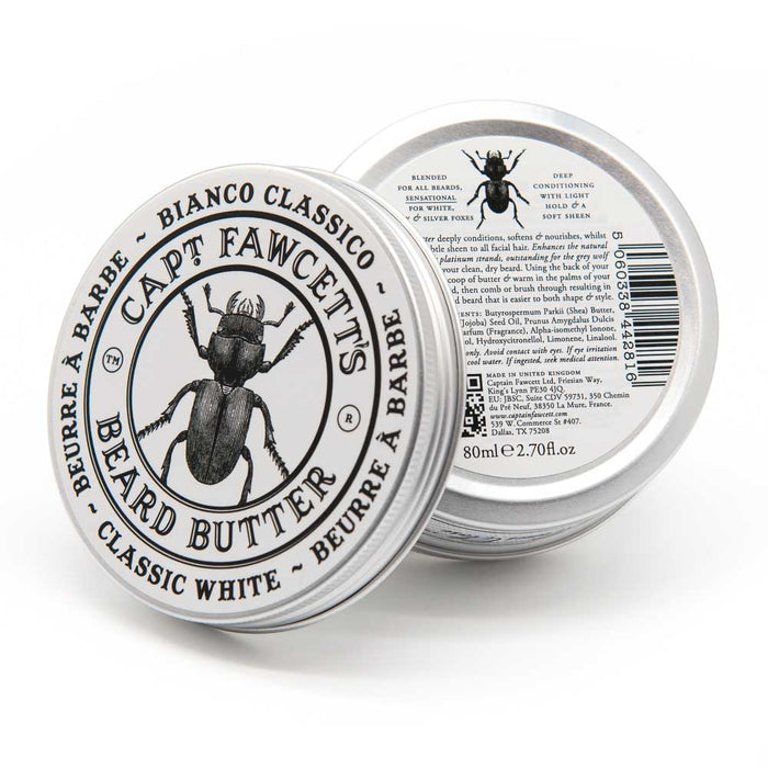 Captain Fawcett's Bianco Classico Beard Butter 80ml